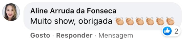 Depoimentos do calendário de conteúdo para redes sociais